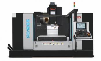 Máy phay đứng CNC WELE AQ series trục chính điện