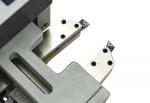 Máy tiện láng đĩa phanh trên xe TD 302