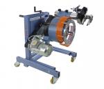 Máy tiện láng đĩa phanh trên xe TD 502