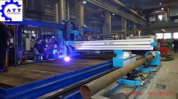 MÁY CẮT TÔN TẤM PLASMA CNC hãng AMG 4 series