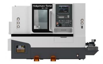 Máy tiện CNC hai đầu trục chính Nakamura Tome SC100