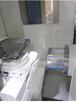 Thân máy Máy phay ngang CNC Mycenter-HX400iG Kitamura