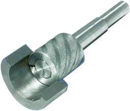 Tool for through open bore